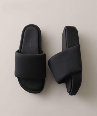 Minimalist Platform Slides - Matte Black